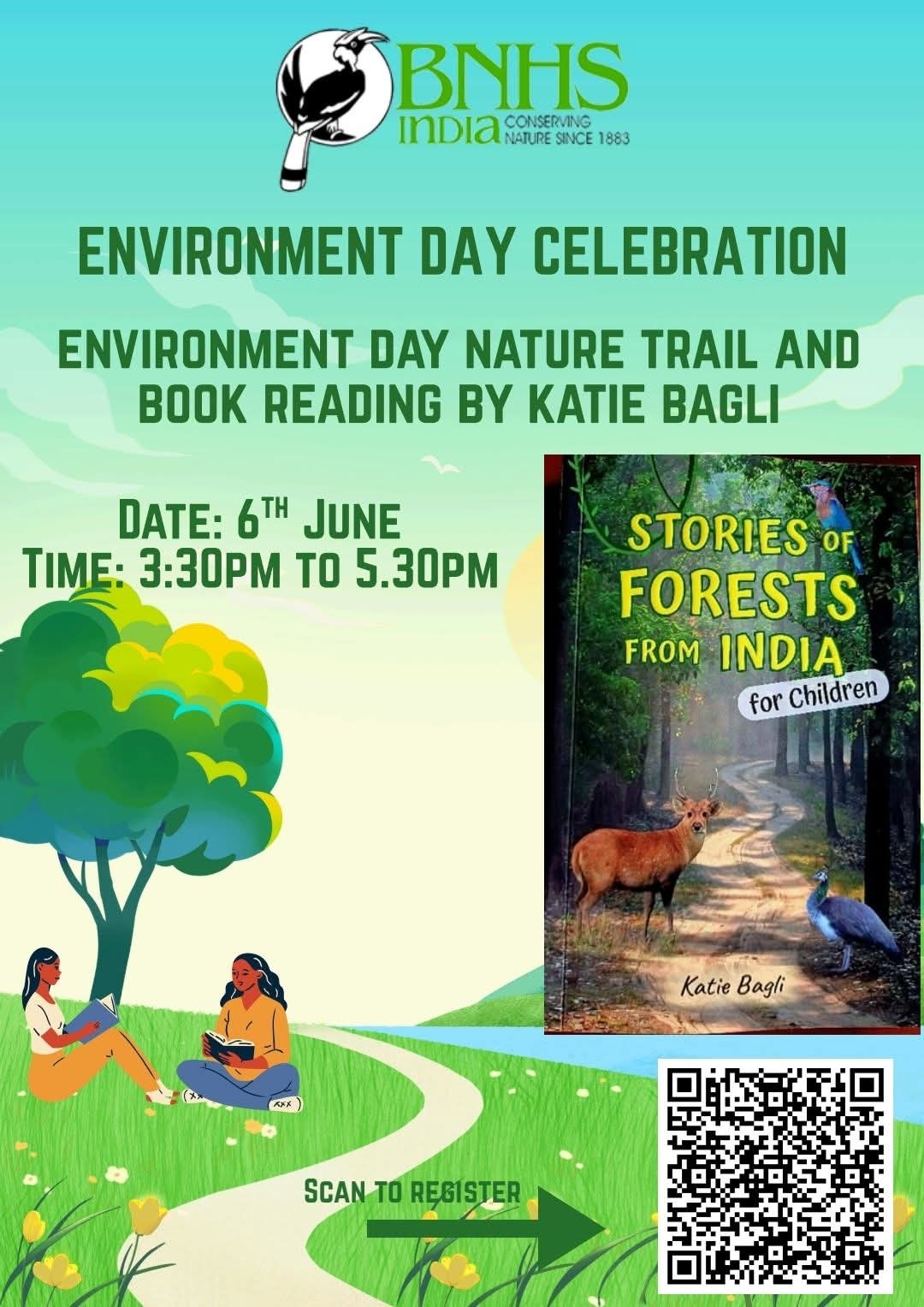 BNHS Environment Day Book Reading and Trail at CEC, Mumbai